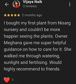 Happy Customer Review